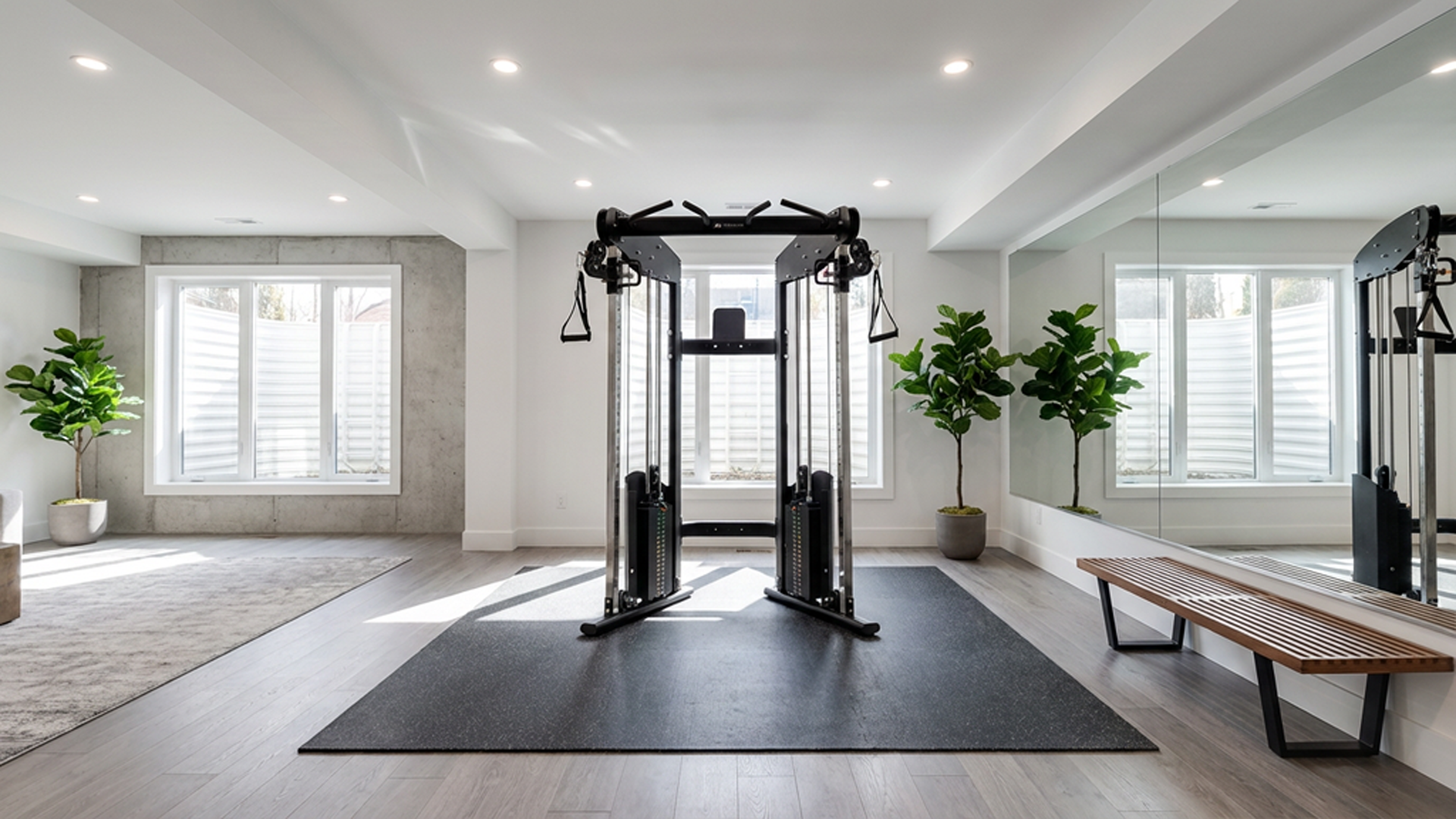 Axe Functional Trainer FT-200 front view in home gym