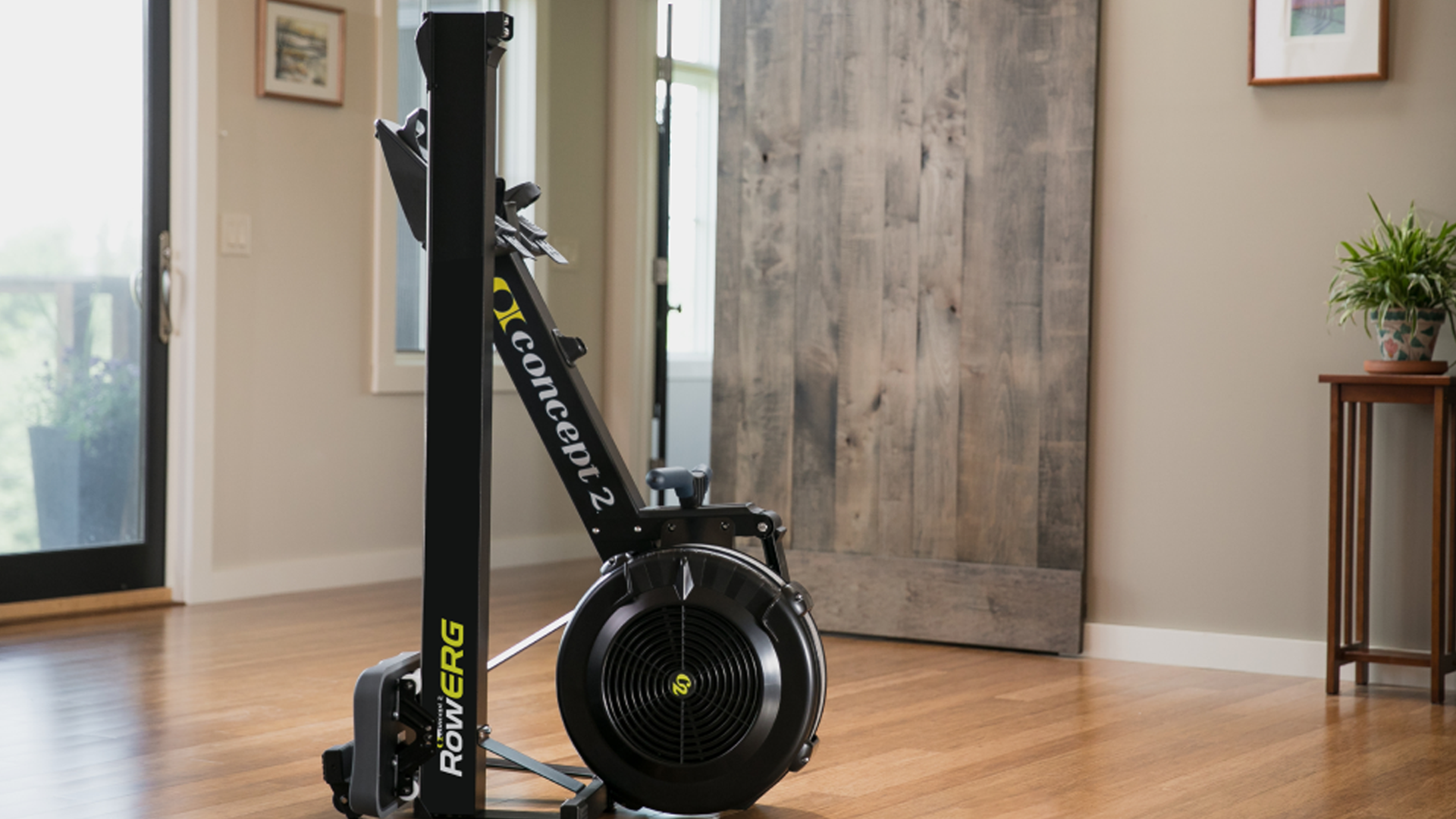 Folded Concept2 RowErg