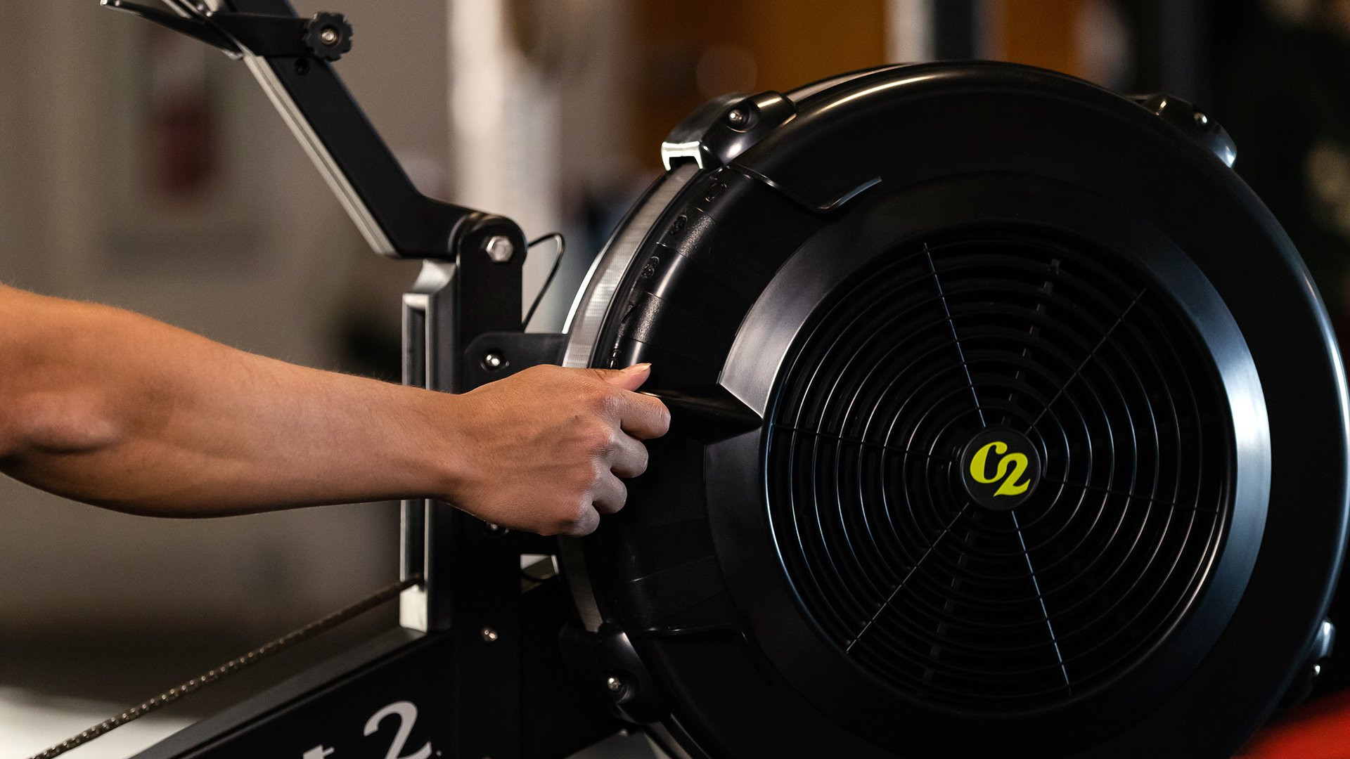 Concept2 RowErg close up