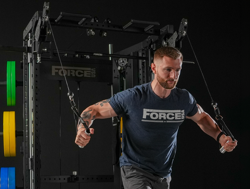 Force USA C10 Freestyle Pulley Arm Lock Mode