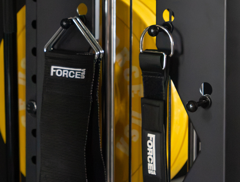 Storage pegs on Force USA C10