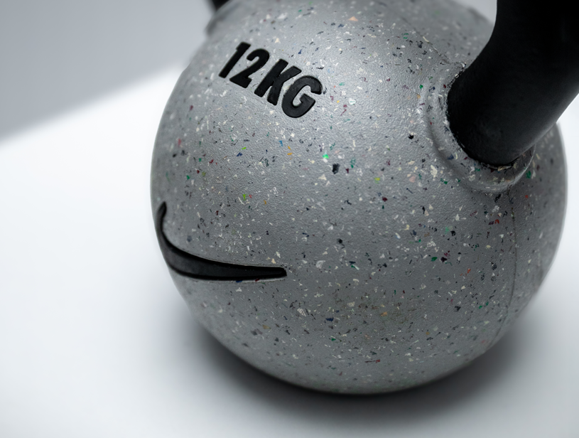 Nike Rubber Coated Kettlebell premium rubber coating