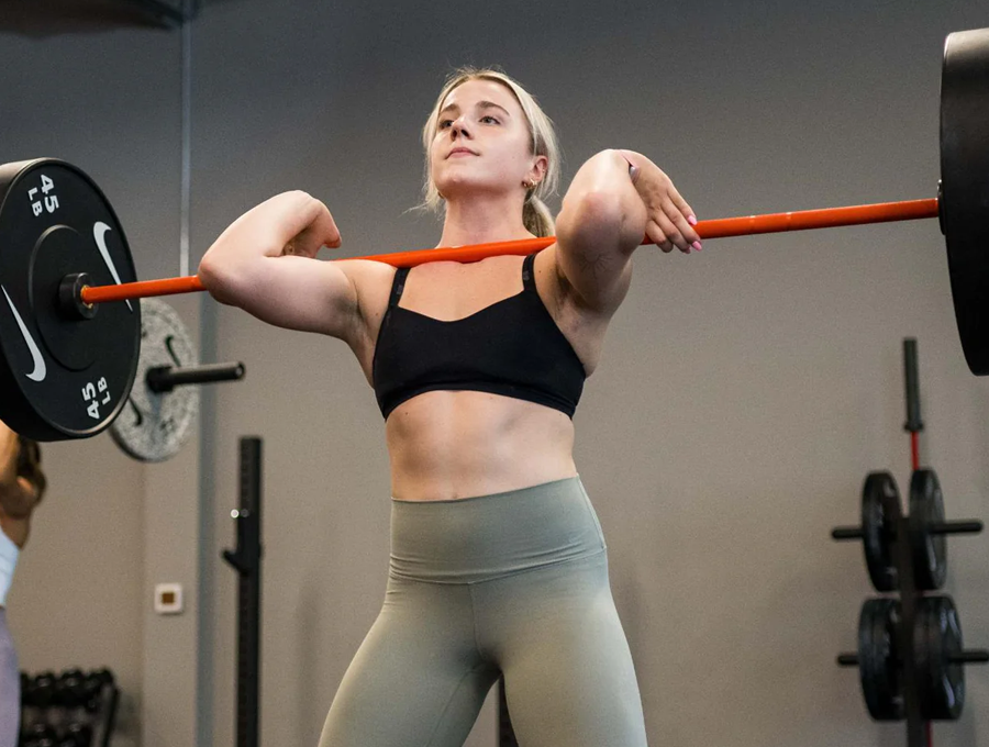 Nike Strength Shield Barbell 15kg medium volcano knurl