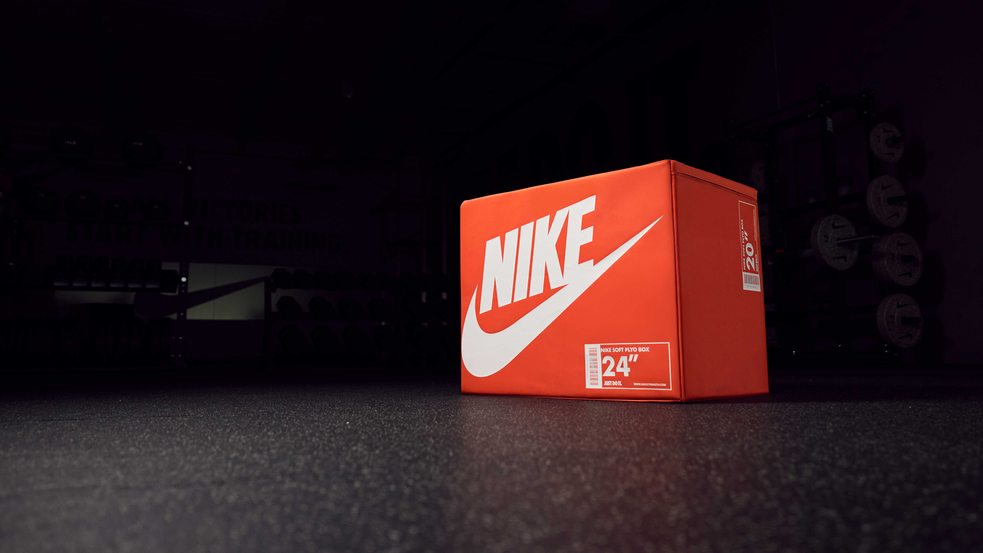 Nike Soft Plyo Box used for plyometric training