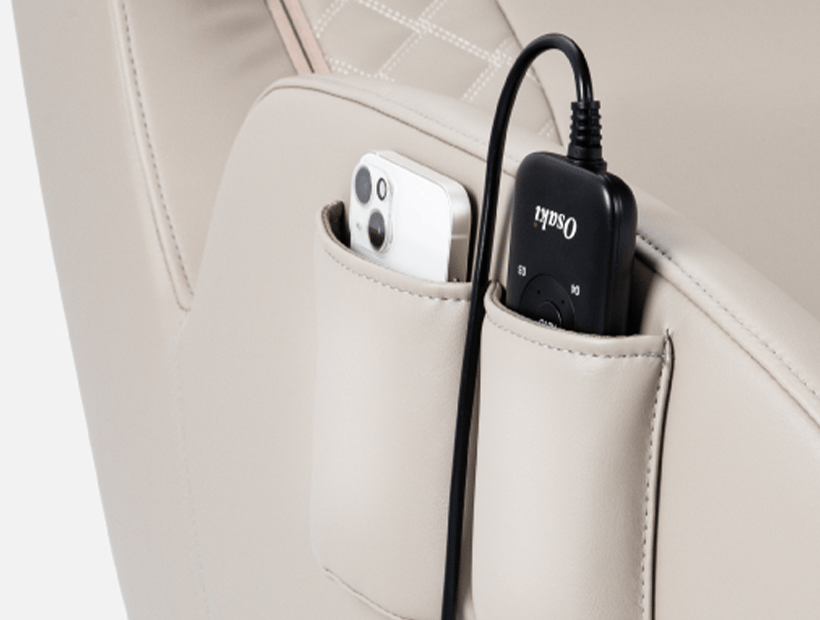 Pockets for Phone and Remote Holder