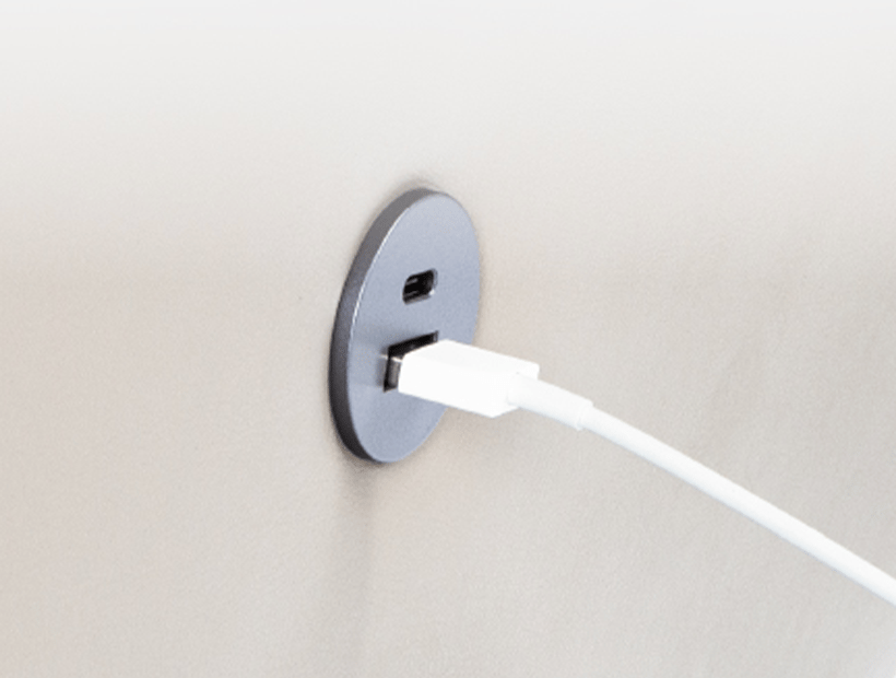 USB charging port