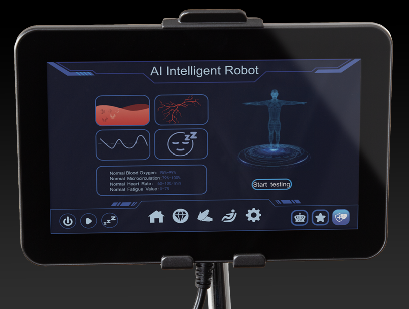 Intelligent health detection in Osaki Duke XL 4D