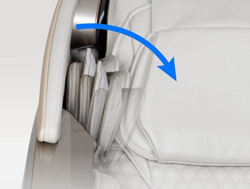 Osaki Sapphire wtih adjustable shoulder airbags