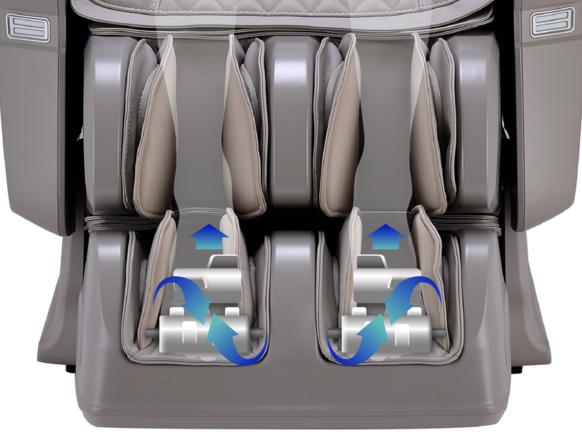 Osaki OS-3D AI Vito multi-function foot rollers