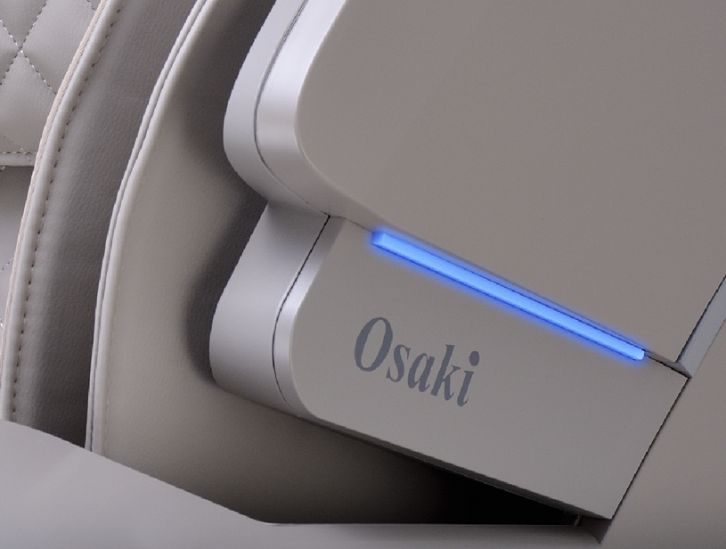 Osaki OS-3D AI Vito color options in Taupe and Black