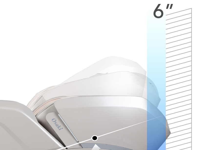 Osaki OS-3D AI Vito space-saving zero gravity recline