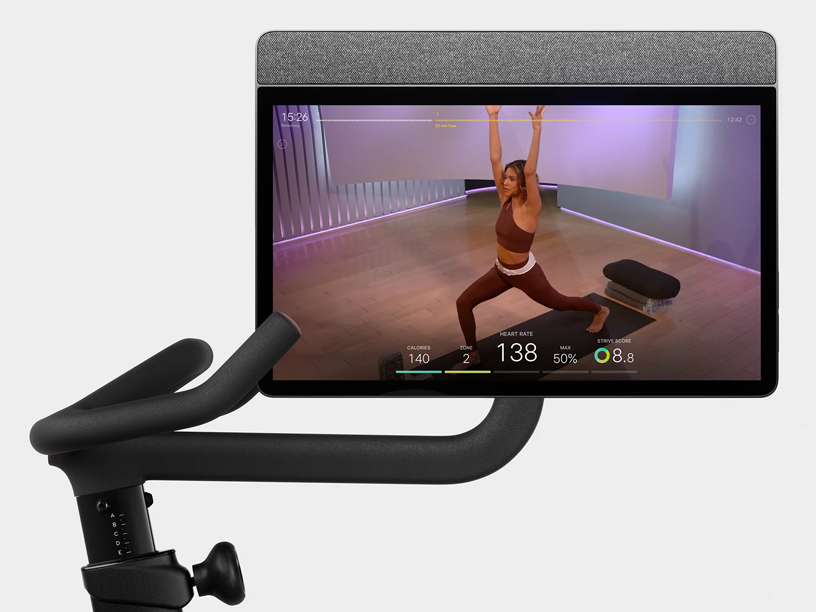 Peloton Cross Training Bike swivel touchscreen