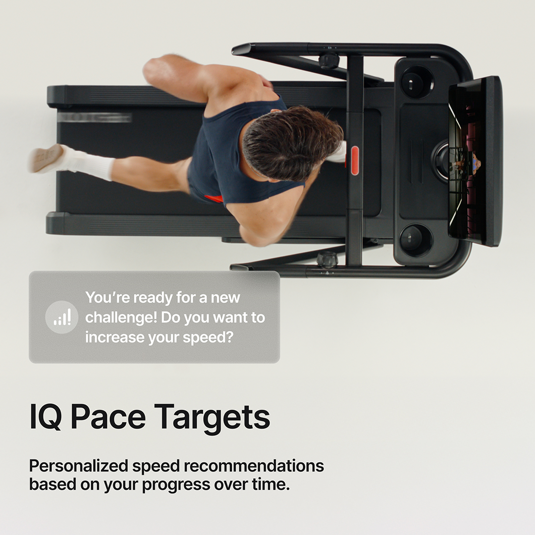 IQ Pace Targets - Personalized speed recommendations based on your progress over time