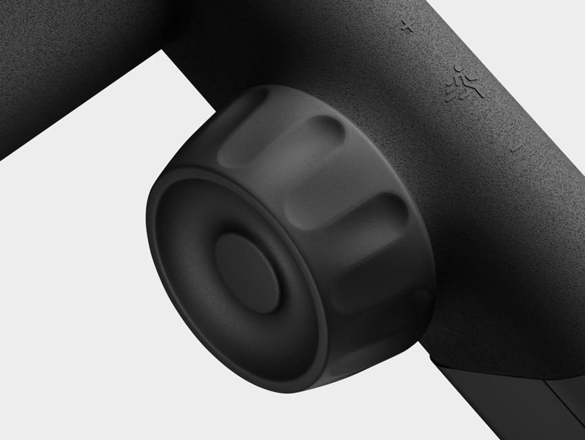 Peloton Tread Flex speed control knob