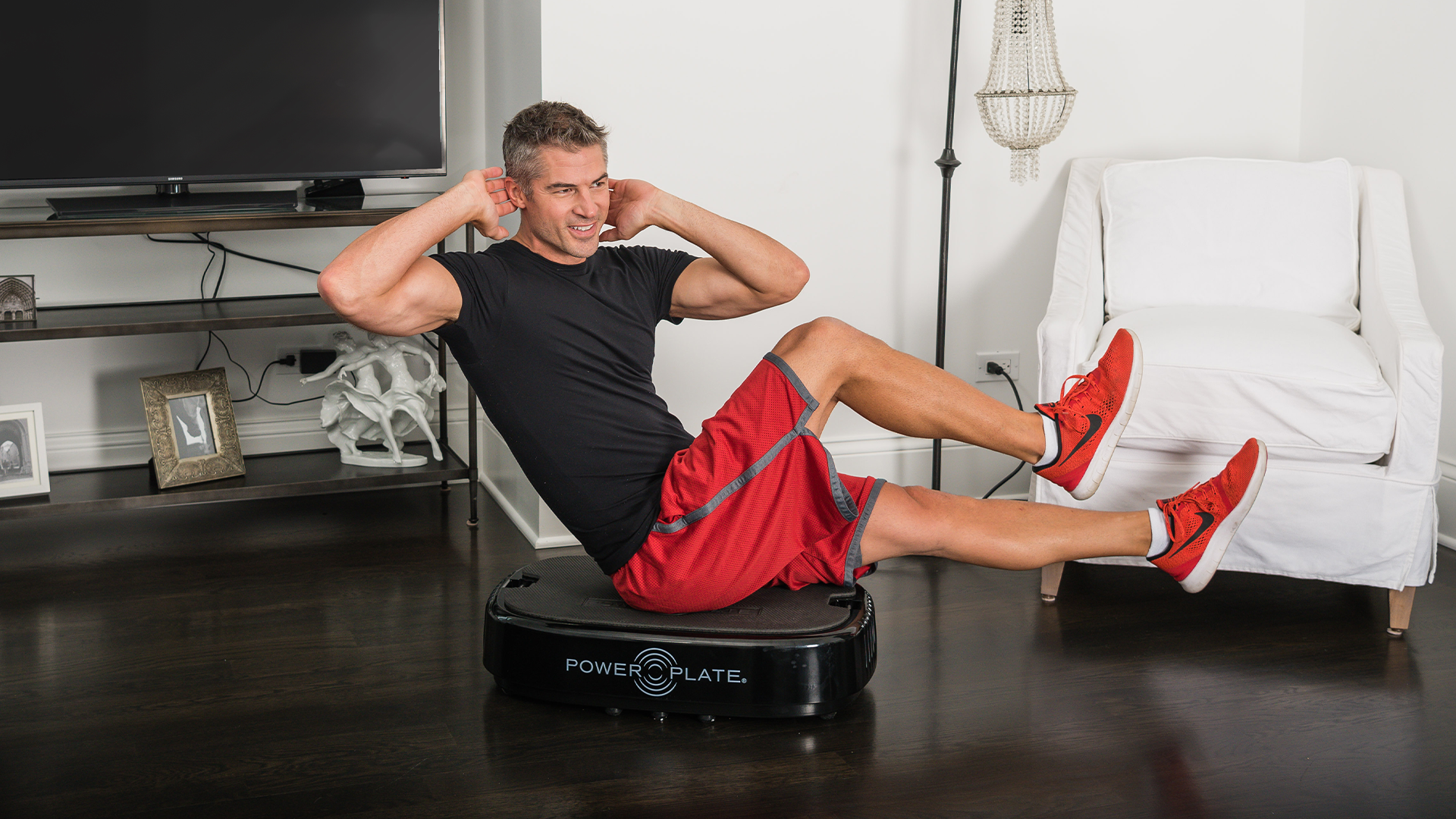 Power Plate Vibration Feature