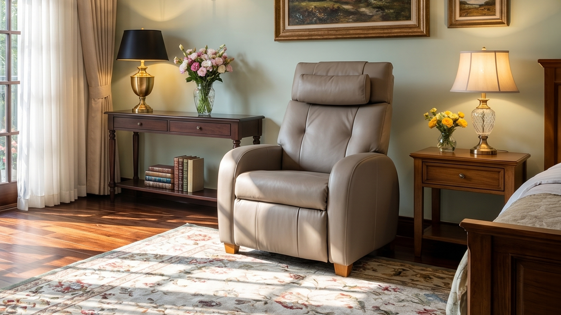 Positive Posture Cafe+ Recliner in modern living space