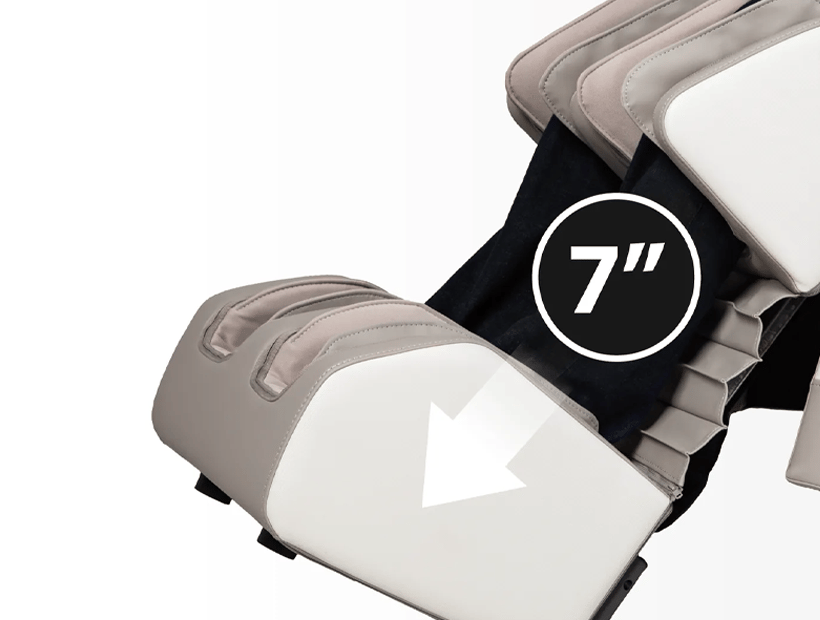 Spring-Loaded Extendable Footrest