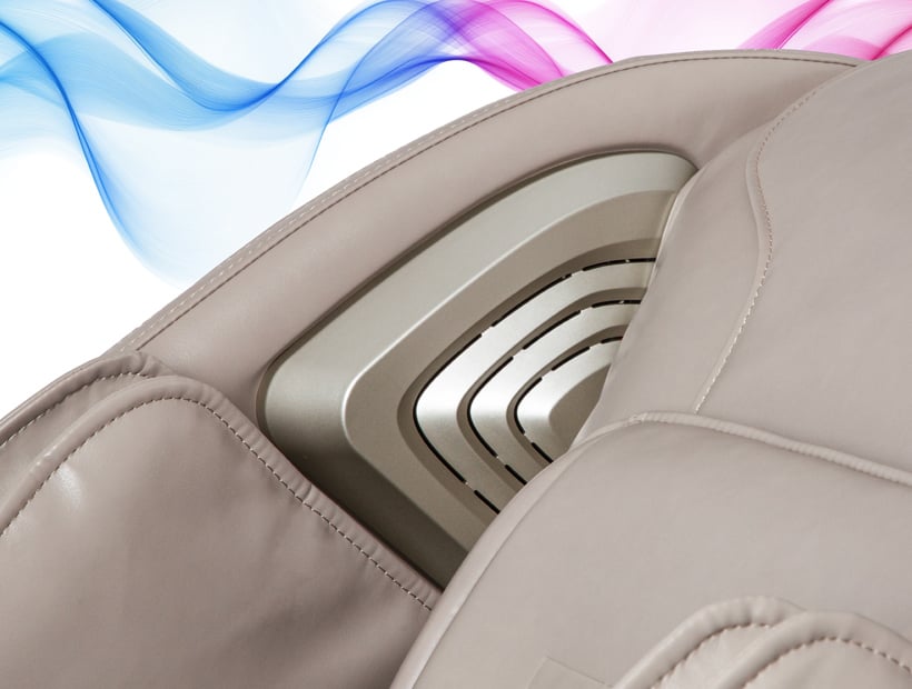 Bluetooth speakers on Titan Grande XL massage chair