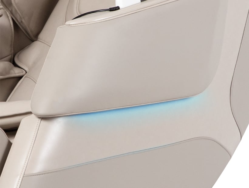 LED lighting on Titan Grande XL massage chair