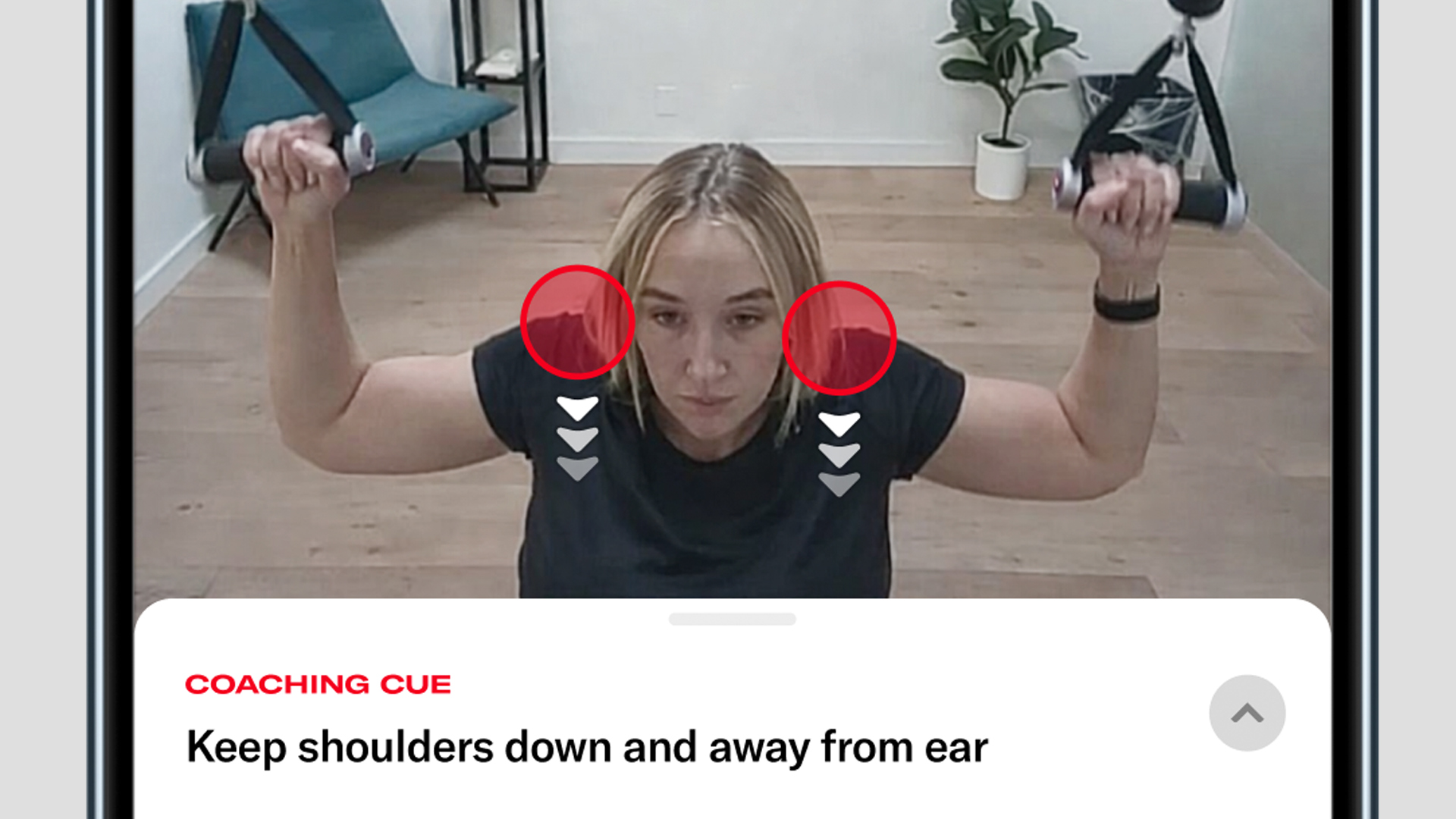 Tonal correcting female atheletes form