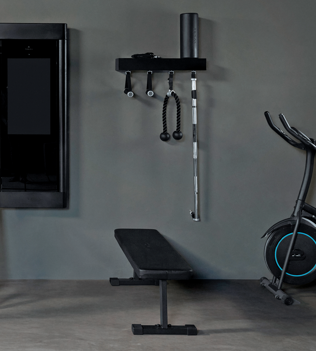 Person working out on Tonal 2 Smart Gym