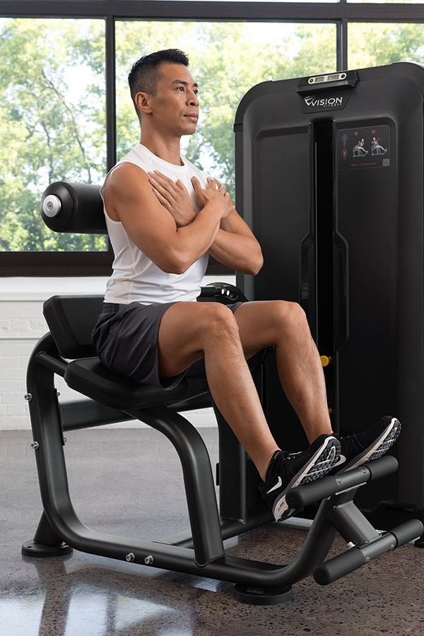 Vision Fitness Keystone Back Extension