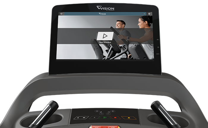 Vision T600E treadmill console