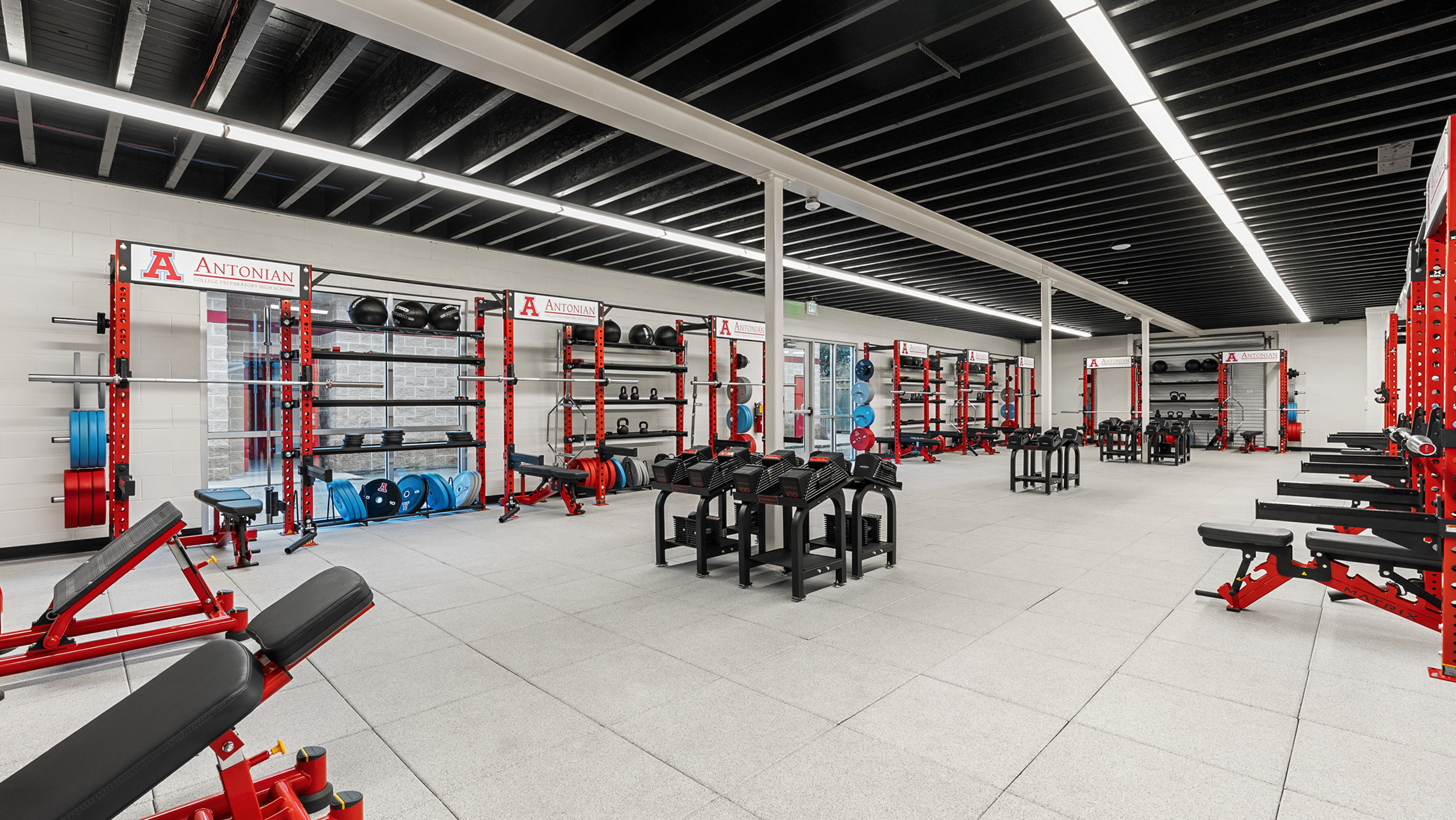 Cover photo of the Edina Fire Station 2 gym