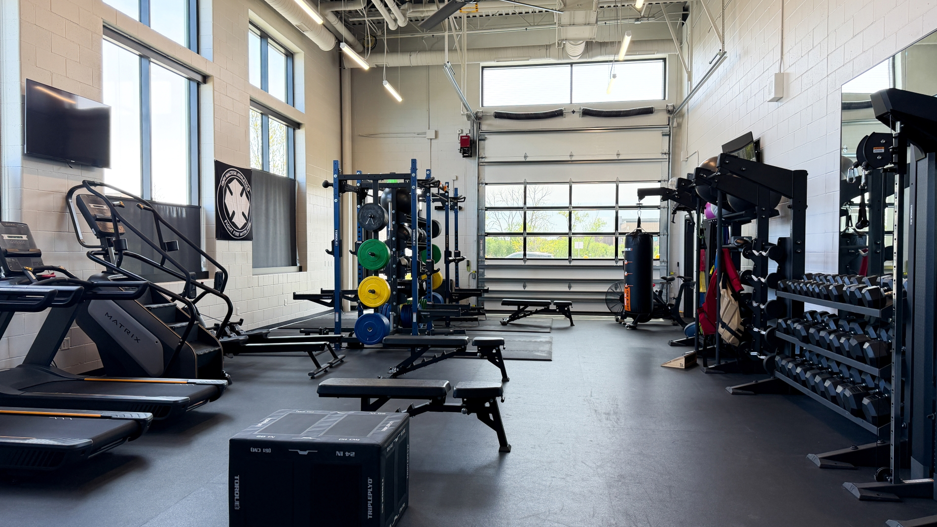 Cover photo of the Edina Fire Station 2 gym