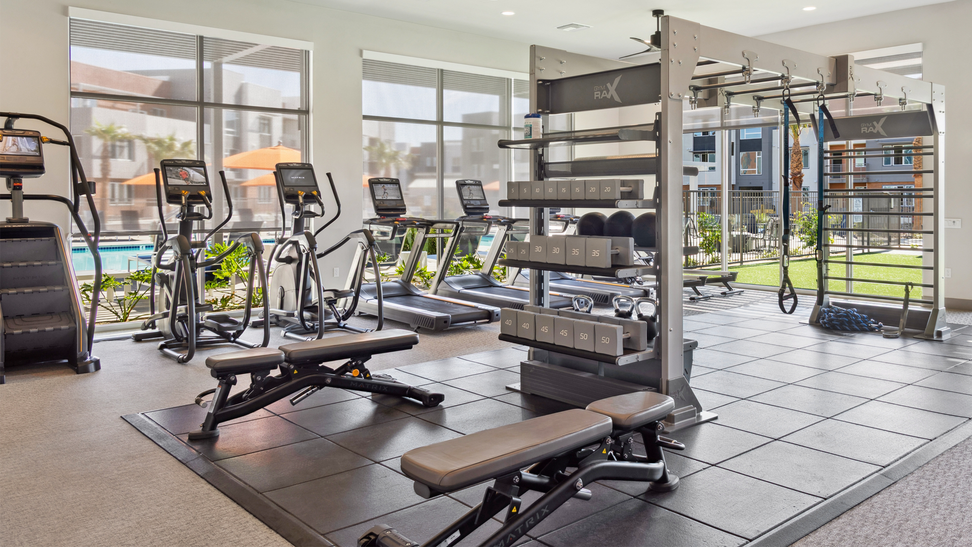 Cover photo of FirstService Residential fitness facility