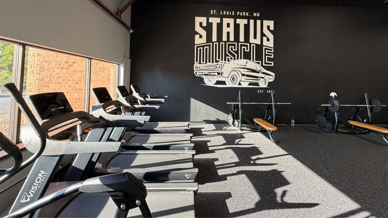 Cover photo of the STATUS Strength and Fitness gym