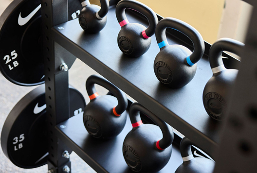Complete Nike Strength home gym setup
