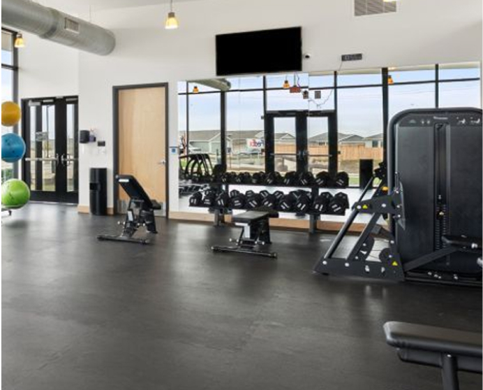 Multifamily gym facility