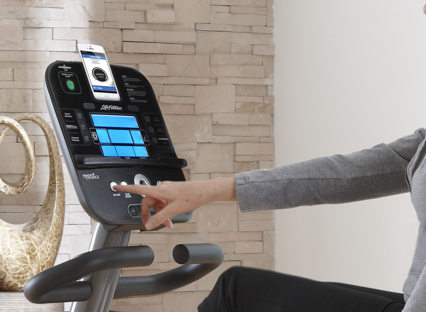 Life Fitness Track+ Console Leisure Fitness Equipment