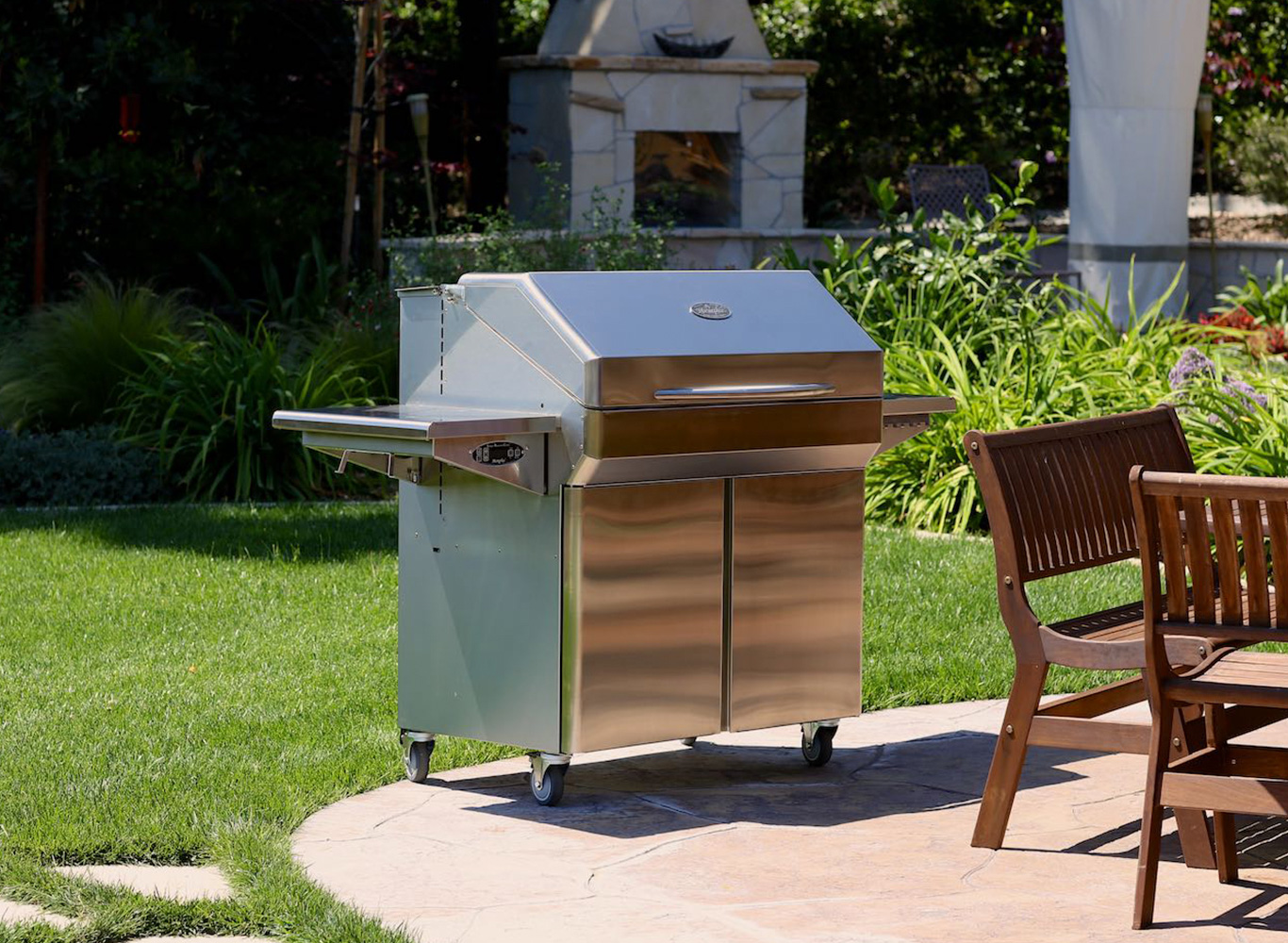 Wood Fire Grills & Smokers, Outdoor Table Tennis, and Backyard Games