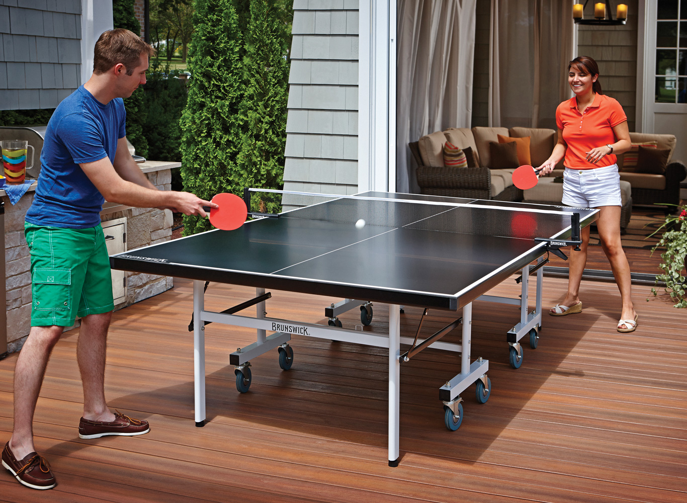 Wood Fire Grills & Smokers, Outdoor Table Tennis, and Backyard Games