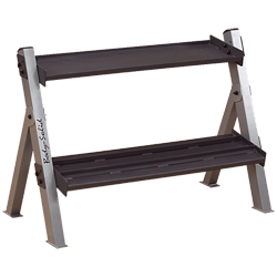 Body-Solid Dual Dumbbell & Kettlebell Rack