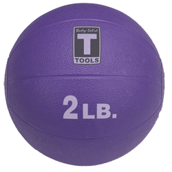 Body-Solid Medicine Ball - 2 lbs (Purple)
