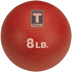 Body-Solid Medicine Ball - 8 lbs (Red)