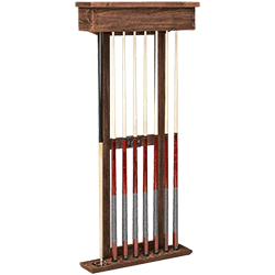 Brunswick Merrimack Cue Rack - Nutmeg