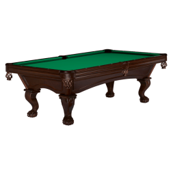 Brunswick Glenwood 9' Pool Table With Talon Ball & Claw Leg