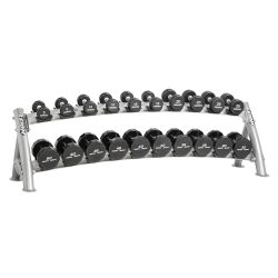 Hoist CF-3461-2 2-Tier Dumbbell Rack - 10 Pairs