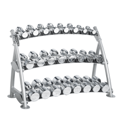 Hoist CF-3462-3 3-Tier Beauty Bell Rack - 12 Pairs