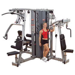 Body-Solid Pro Dual 4-Stack Gym Frame