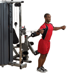 Body-Solid Pro Dual DGYM Cable Column Component