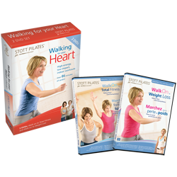 Stott Pilates Walking For Your Heart DVD Two-Pack