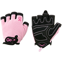 GoFit Women's Breast Cancer Awareness X-Trainer Gloves - Medium