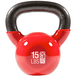 GoFit 15 lbs Kettlebell