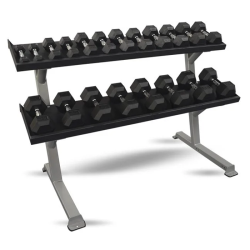 Inflight Fitness 69″ 2-Tier Dumbbell Rack Bundle