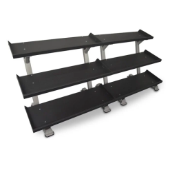 Inflight Fitness 108″ 3-Tier Dumbbell Rack Bundle